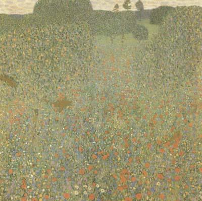 Gustav Klimt Poppy Field (mk20) china oil painting image